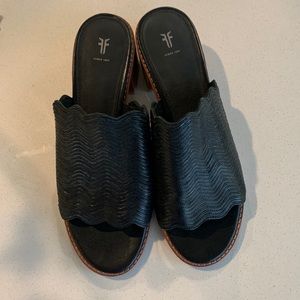 Leather Sandal Heel